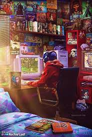 Nostalgic Pictures Rachid Lotf Nostalgic Pictures Retro Gaming Art Classic Video Games