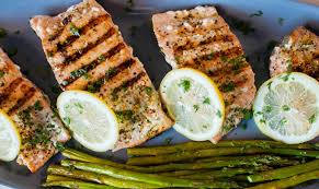 Grilled Lemon Pepper Salmon Aqua Star