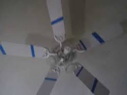 Putting Colored Tape On A Ceiling Fan To Create An Animated Spiral Ceiling Fan Makeover Ceiling Fan Painting Ceiling Fans