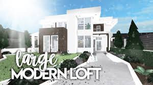 Maybe you would like to learn more about one of these? Roblox Bloxburg Large Modern Loft House Build Youtube