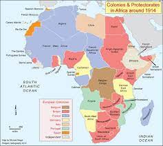 Can you pick the areas of 1914 africa where the given colonizing countries were in power? Jungle Maps Map Of Africa Under Colonial Rule