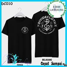 Ribuan macam model dan gaya desain kaos keren bisa anda dapatkan dalam koleksi template desain distro yang dikemas. Jual Kaos Pria Wanita Kaos Distro Original Divide 6 Model Di Lapak Tos 3000 Bukalapak