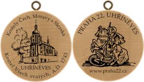 Suvenyry No 236 Kostel Vsech Svatych Uhrineves