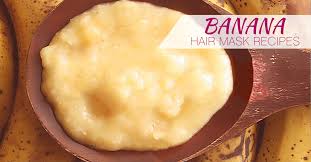 The banana hair mask for dry hair is ready to use. Banana Hair Mask For Dry Hair Recipes Benefits Hairfinity