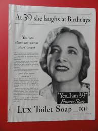 Amazon.com: jabón de baño lux, anuncio impreso de 1932 (Frances Starr/a los  39 se ríe en los cumpleaños)1932 compañero de casa de la mujer, revista  orinigal Print Art. : Hogar y Cocina