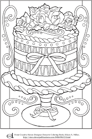 Large print coloring pages for adults easy flowers designs book the stress relieving adult an with fun and rela. Download Hd Cakes Coloring Adult Coloring Birthday Pages Transparent Png Image Nicepng Com
