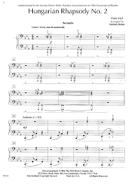2, s.244/2, is the second in a set of 19 hungarian rhapsodies by composer franz liszt, and is by far the most famous of the set. Hungarian Rhapsody No 2 By Franz Liszt Arr Bober J W Pepper Sheet Music
