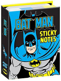 Dc Comics Batman Sticky Notes Booklet By The Unemployed Philosophers Guild Batman Sticky Notes Dc Comics Batman