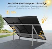 Heavy-Duty Ground Mount for 400W–590W Panels - SunGoldPower