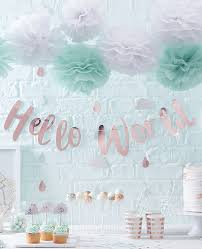 The Best Baby Shower Themes Of 2019 Party Delights Blog Mint Green Baby Shower Mint Baby Shower Baby Shower Inspiration