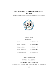 06.02.02.0032 fakultas ekonomi universitas islam majapahit mojokerto 2010 f bab i pendahuluan 1.1. Contoh Laporan Studi Kelayakan Bisnis Perusahaan Kumpulan Contoh Laporan