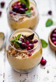 Healthy Pumpkin Pie Yogurt Parfait Gluten Free Breakfast Recipe Healthy Parfait Pumpkin Recipes Healthy Yogurt Parfait