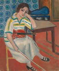 However, in the dance, matisse places only five characters in his circle instead of six. Woman With A Violin Musee De L Orangerie