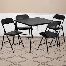 4.7 out of 5 stars. 33 5 In Black Plastic Table Top Material Folding Card Tables Cga Yb 14980 Bl Hd The Home Depot
