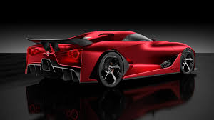 Nissan 2020 Vision Gran Turismo Heading To Tokyo Show In A New Red Shade Carscoops Nissan Tokyo Auto Show Sports Cars Luxury