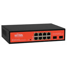 Switch gigabir poe con posibilidad de alimentación solar o por baterias o través de corriente eléctrica. Wi Tek Wi Ps310gf Alien Poe Switch And Passive 8 Port 2 Slot Sfp