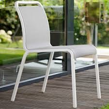 Www.outdoorinstyle.nl we offer a wide selection of… Contemporary Garden Chair Oskar Stern Moebel Stackable Textilene Aluminum