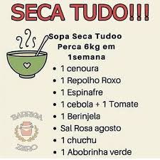 voce quer um cardapio completo para perder peso sem fazer dietas malucas comente sim q sopas para emagrecer sopa para emagrecer receita receita para emagrecer