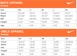 Nike Shorts Size Chart Youth Shoe Size Chart Kids Size Chart For Kids Chart