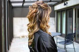What we love about the half up half down curly hairstyle is that they are feminine, romantic. 42 Fun To Wear Half Up Half Down Wedding Hairstyles