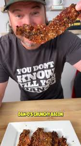 Listen to that CRUNCH! Dan-O’s Crunchy Bacon is where it’s at! 🤤🔥🥓