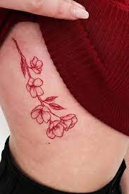 21 Unique Red Ink Tattoos That Are Sure To Stand Out Page 2 Of 2 Stayglam Red Tattoos Red Ink Tattoos Tattoos For Lovers