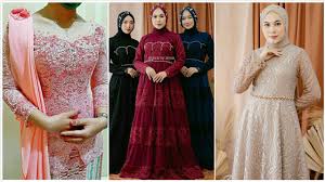 Baju gamis terbaru model mermaid yang kekinian rekomendasi model baju gamis terbaru kekinian. Model Gamis Brokat Terbaru Kebaya Modern Pesta Pernikahan Pertunangan Tahun 2020 2021 Youtube