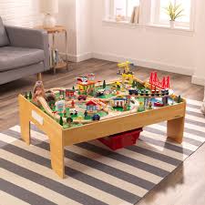 There are lots of gorgeous kidkraft wooden kitchens and cooking accessories, but for me this is the bees knees. Kidkraft Ez Assembly Adventure Town Railway Train Set Table Best Buy Canada