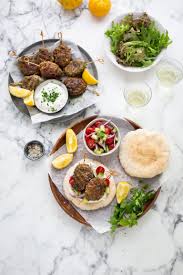 Garnish with fresh mint and serve over pasta or couscous. Moroccan Meatballs With Herb Couscous Recipe Drizzle And Dip