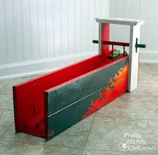 This hot wheel track is designed for use with hot wheels. Diy Wooden Hot Wheels Car Racing Ramp Pretty Handy Girl