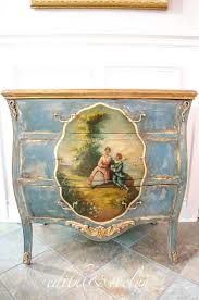 A French Chest Edith Evelyn Painted Furniture French Country Rug Chic Furniture