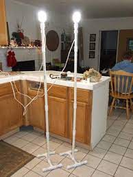 Diy Pvc Light Stands Diy Lighting Diy Outdoor Lighting Diy Outdoor