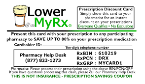 Recent examples are the optum / perks pharmacy discount card and the pharmacy savings card from single care. Walgreens Prescription Discount Card Lowermyrx