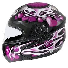 Hawk St 22 Womens Dual Visor Modular Motorcycle Helmet
