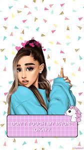 Ariana Grandedon T Touch My Phone Ariana Grande Wallpaper Ariana Grande Drawings Ariana Grande