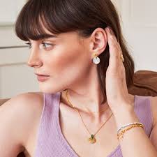 Pamela Gold Shell Necklace