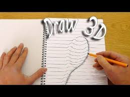 Creative Ideas How To Make Easy 3d Drawing Icreativeideas Com Dessins 3d Au Crayon Tutoriel Dessin Comment Faire Un Dessin