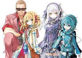 Clockwork Planet Ryuzu Naoto Miura Marie Bell Breguet Vainney Halter Kotak Hitam Planet Anak