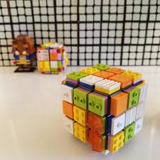 There are 6 sides on the cube, you can have you own full color artwork on all 6 sides of the cube ! Custom Rubik S Cubes For The Blind Using Lego Bricks Album On Imgur