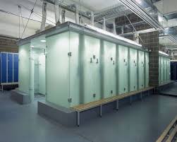 Coolest Changing Rooms At Soho Gyms Locker Room Shower Gym Showers Gym Interior