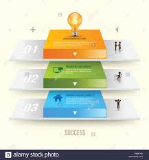 Vector Light Bulb Infographic Template For Lamp Diagram