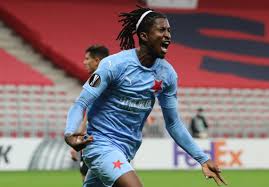 Join the discussion or compare with others! Europa League Peter Olayinka Inspires Slavia Prague Win Over Ogc Nice Green News