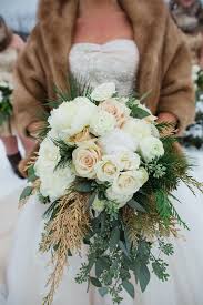 17 winter wedding ideas we love | domino. Luxuryvintagegirl Com Winter Wedding Flowers Winter Wedding Bouquet Winter Wedding
