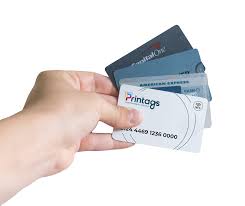 Custom bank card printing - Printags