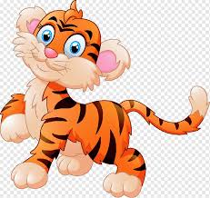 Hewan yang memiliki nama latin panthera tigris ini masih bersaudara dengan kucing dan memiliki tubuh yang. Tiger Computer File Cartoon Tiger Cartoon Character Mammal Animals Png Pngwing