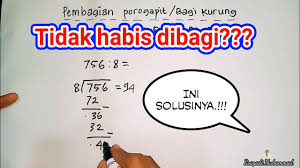 4 = tidak bisa hasilkan bilangan bulat. Cara Mudah Pembagian Bersusun Porogapit Youtube