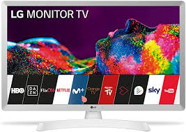 Lg 24tn510s Wz 60 Cm Smart Tv Monitor Hd 1366x768 16 9 Dvb T2 C S2 Wlan Miracast 10w 2x Hdmi 1 4 1x Usb 2 0 Optical Lan Rj45 Vesa 75x 75 White Amazon De Electronics Photo