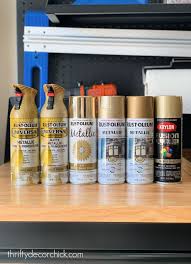 Diy Makeovers Brass Spray Paint