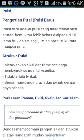 Apa Perbedaan Dan Persamaan Pantun Dan Puisi Brainly Co Id