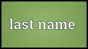 Maybe you would like to learn more about one of these? Last Name Meaning Youtube